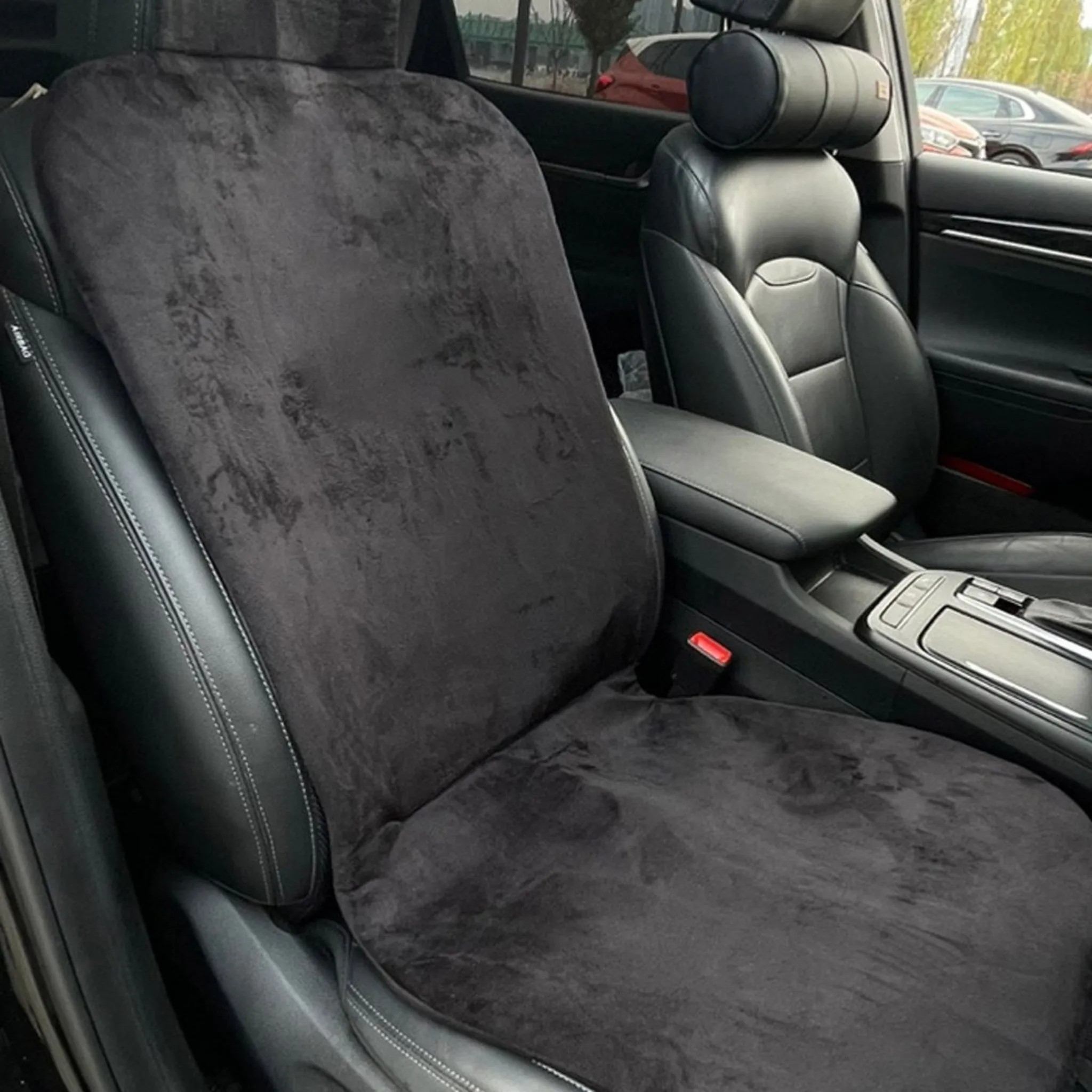 2023 Model Luxury Korean Vehicle Front and Rear Velvet Heated Seat Cushions, 12V Exclusive - 🏆 #55 - Automotive Accessories - Best of December