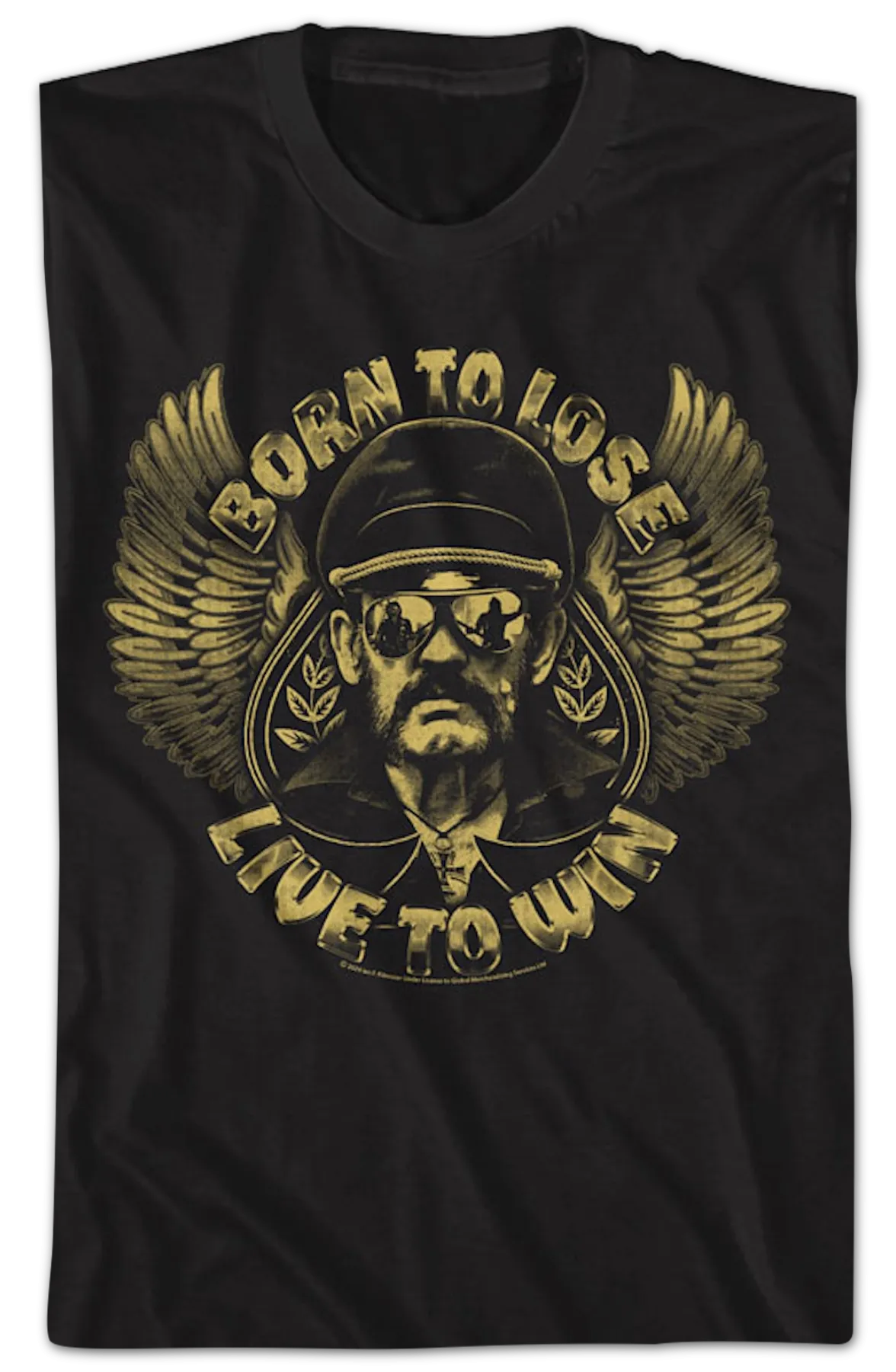 Born To Lose Live To Win Lemmy T-Shirt