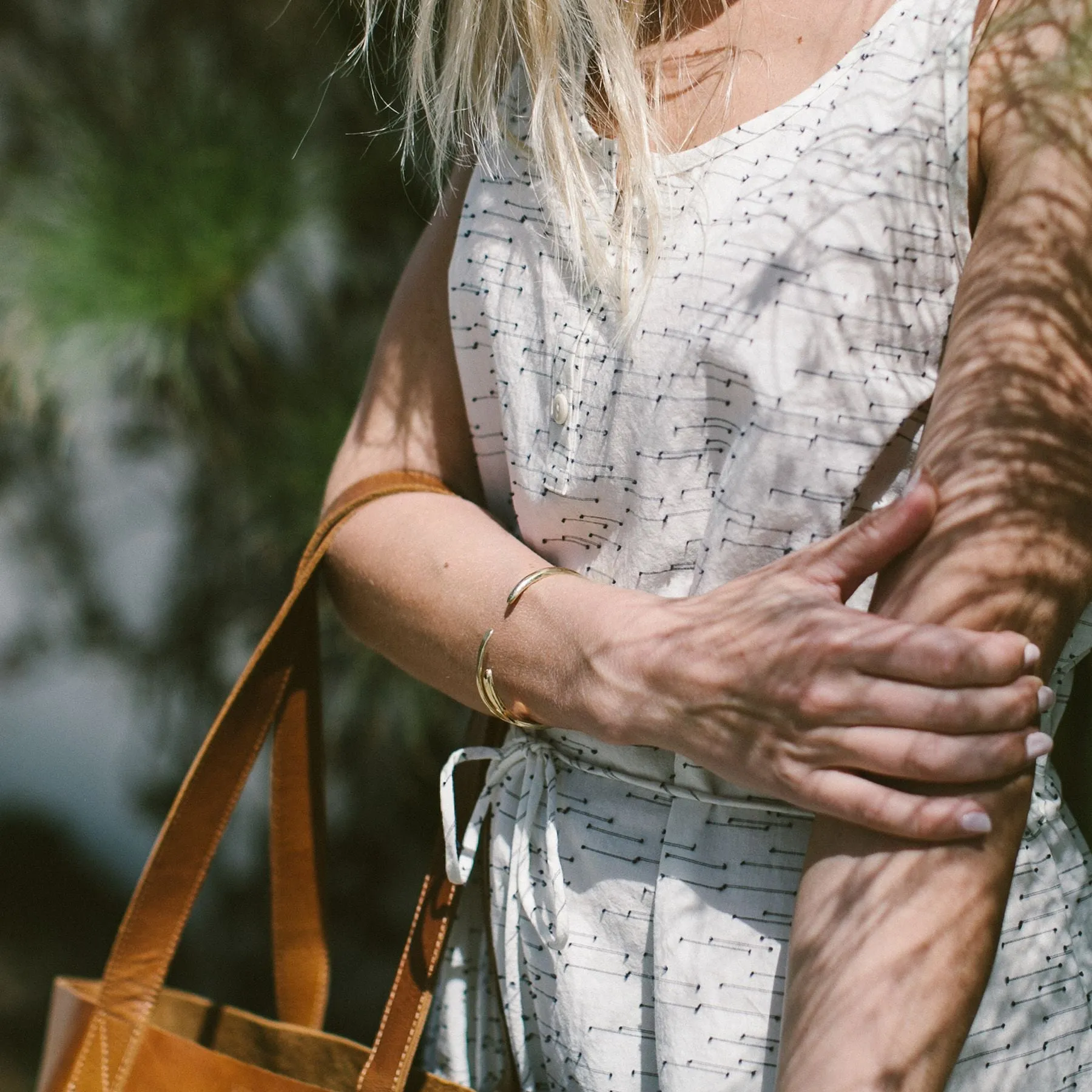 Classic Cuff Bracelet in Brass
