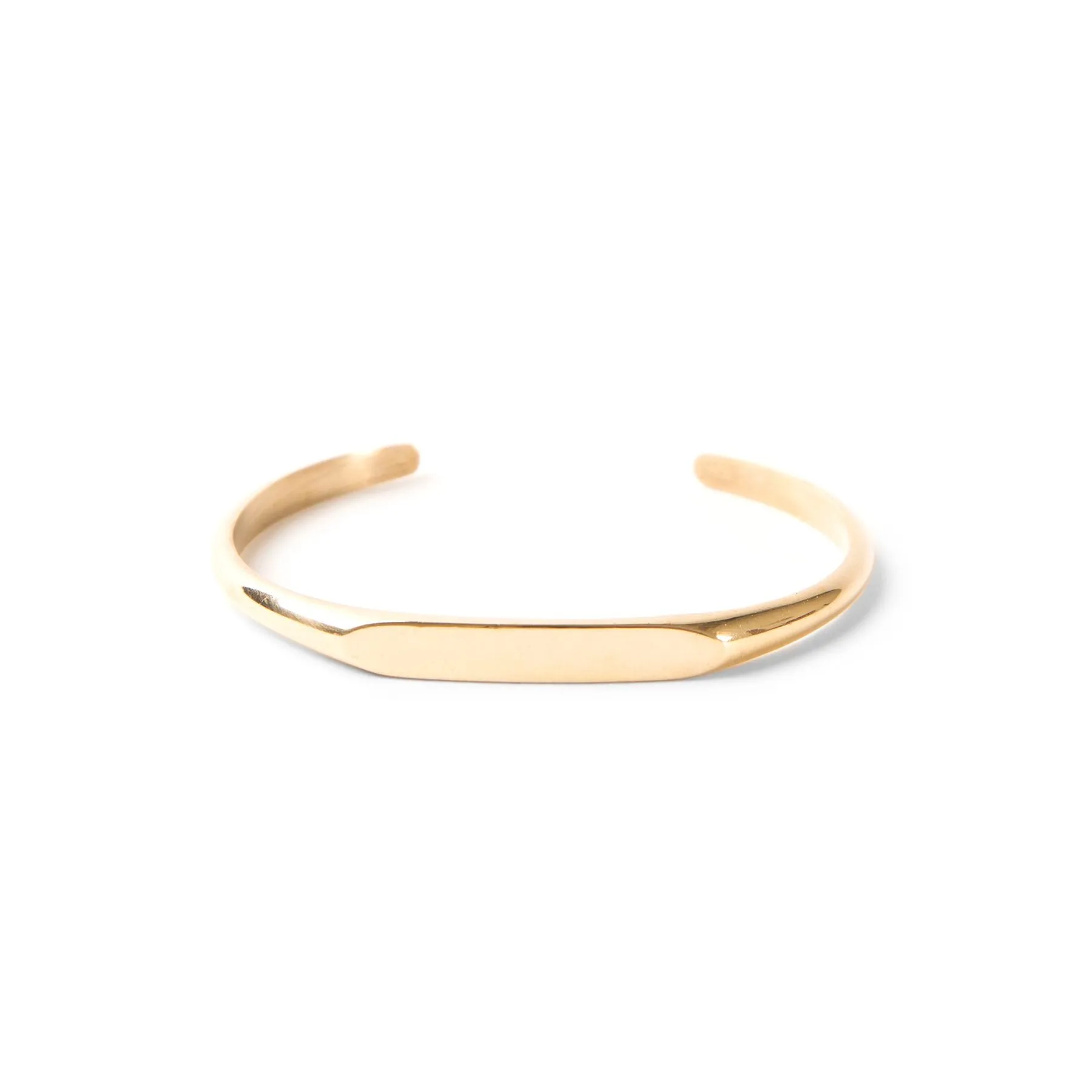 Classic Cuff Bracelet in Brass