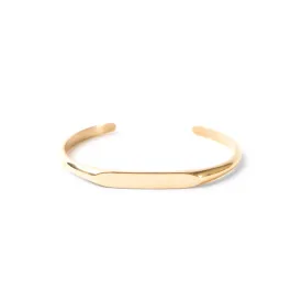 Classic Cuff Bracelet in Brass