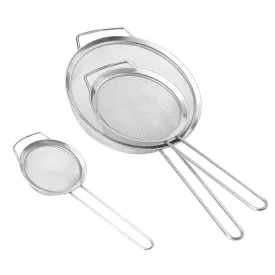Comet Home Stainless Steel Strainer Set - Skimmer/Colander - 🏆 #52 - Kitchen Essentials - Best of December