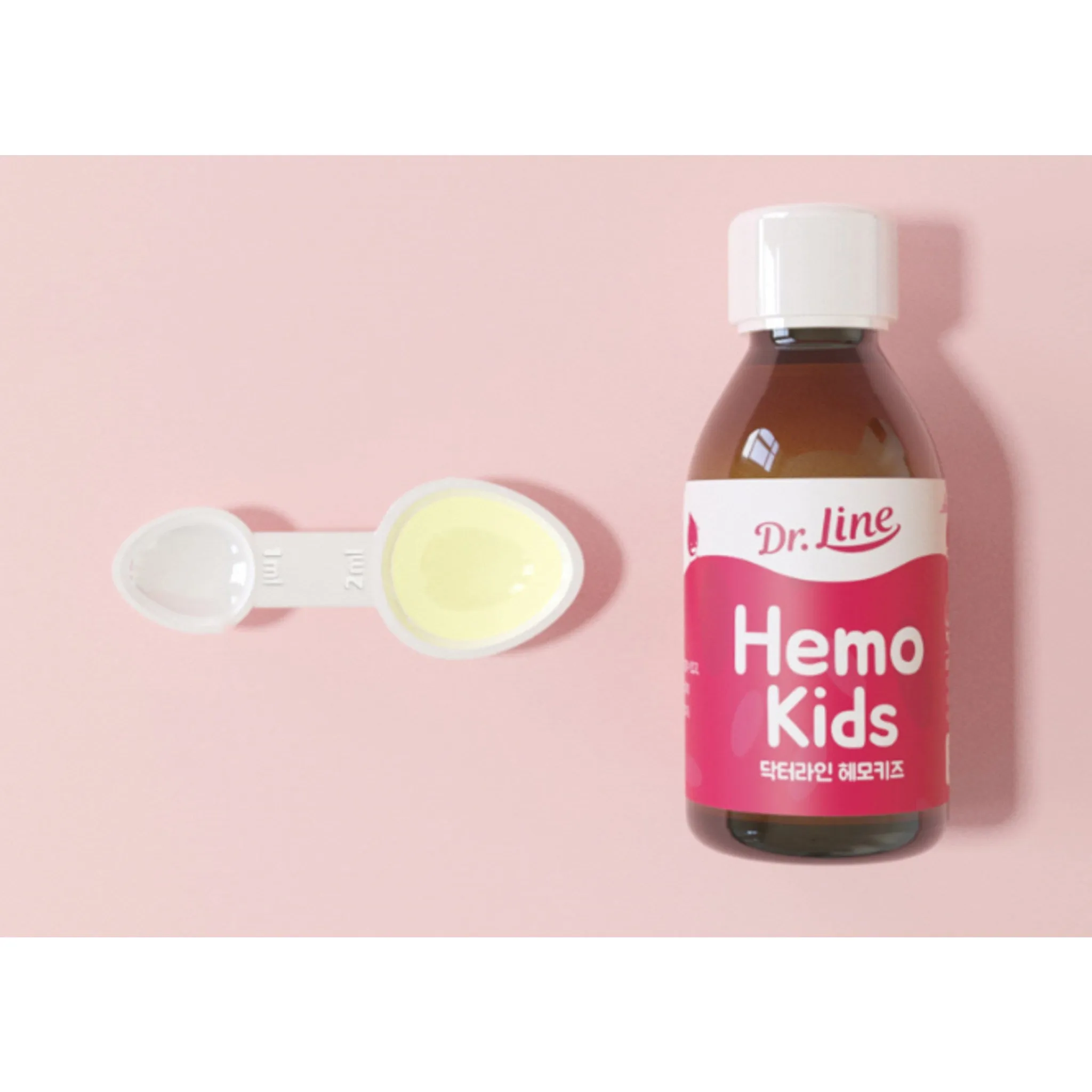Dr. Line HemoKids Iron Supplement for Children, Strawberry Flavor, 120ml, 1 Unit - 🏆 #79 - Maternity/Baby/Kids - Best of December