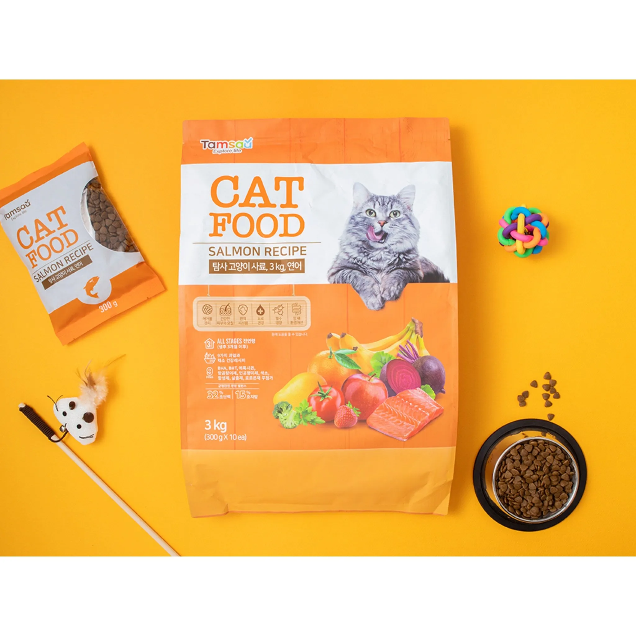 Exploration Cat Food Salmon, 3kg, Dry Food - 🏆 #84 - Pet Supplies - Best of December