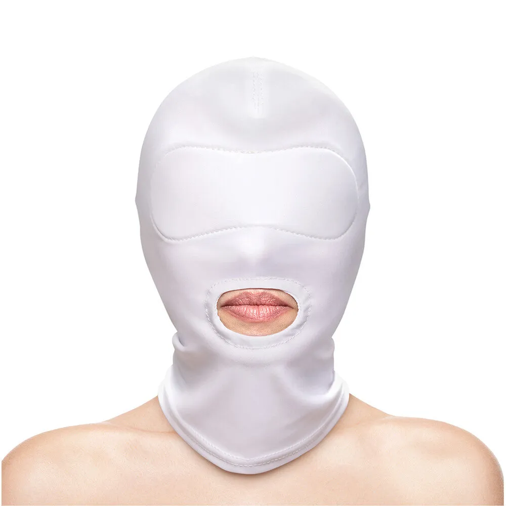 Fetish & Fashion Mouth Hood White