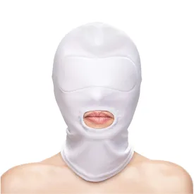 Fetish & Fashion Mouth Hood White