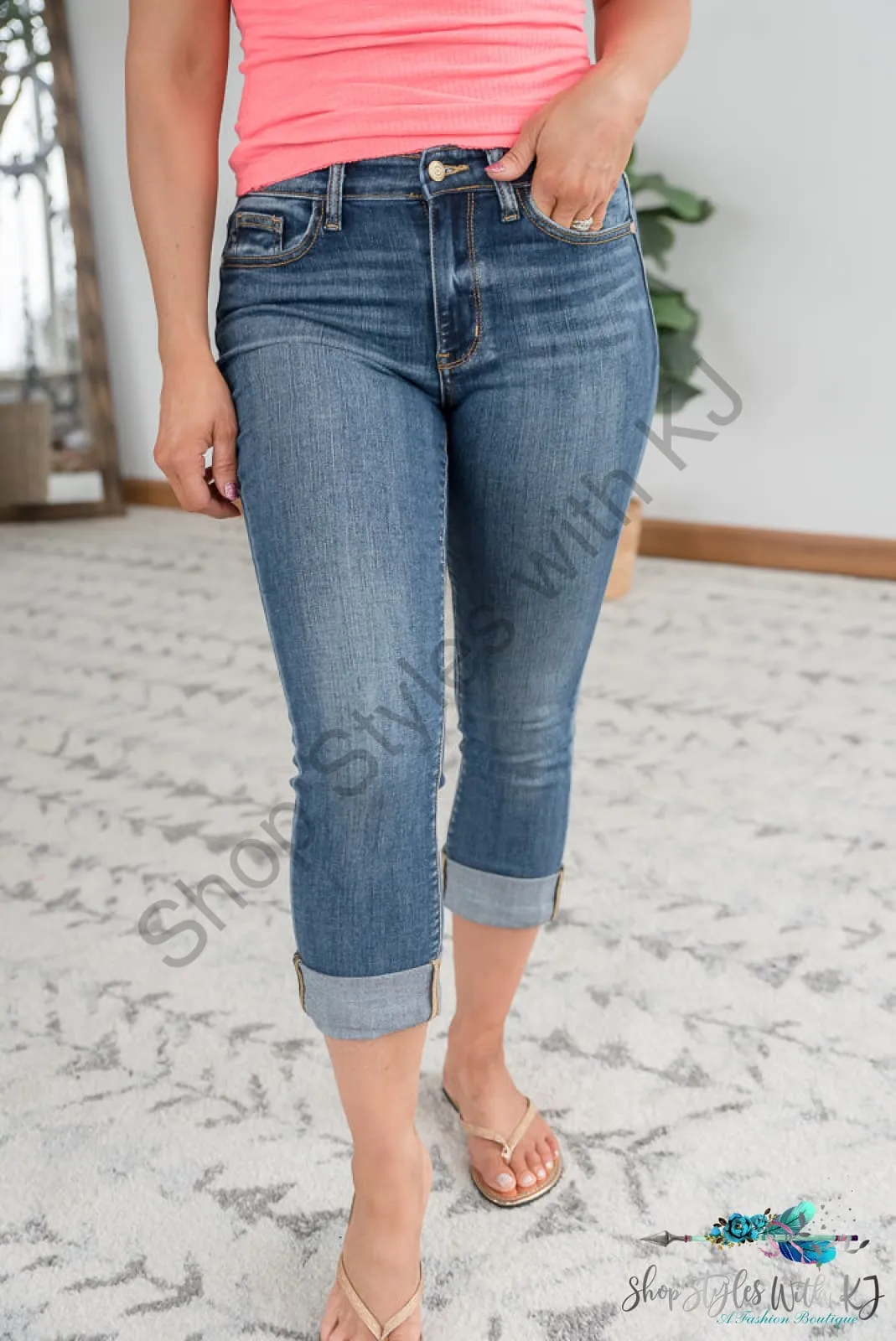 Make a Move Judy Blue Capris