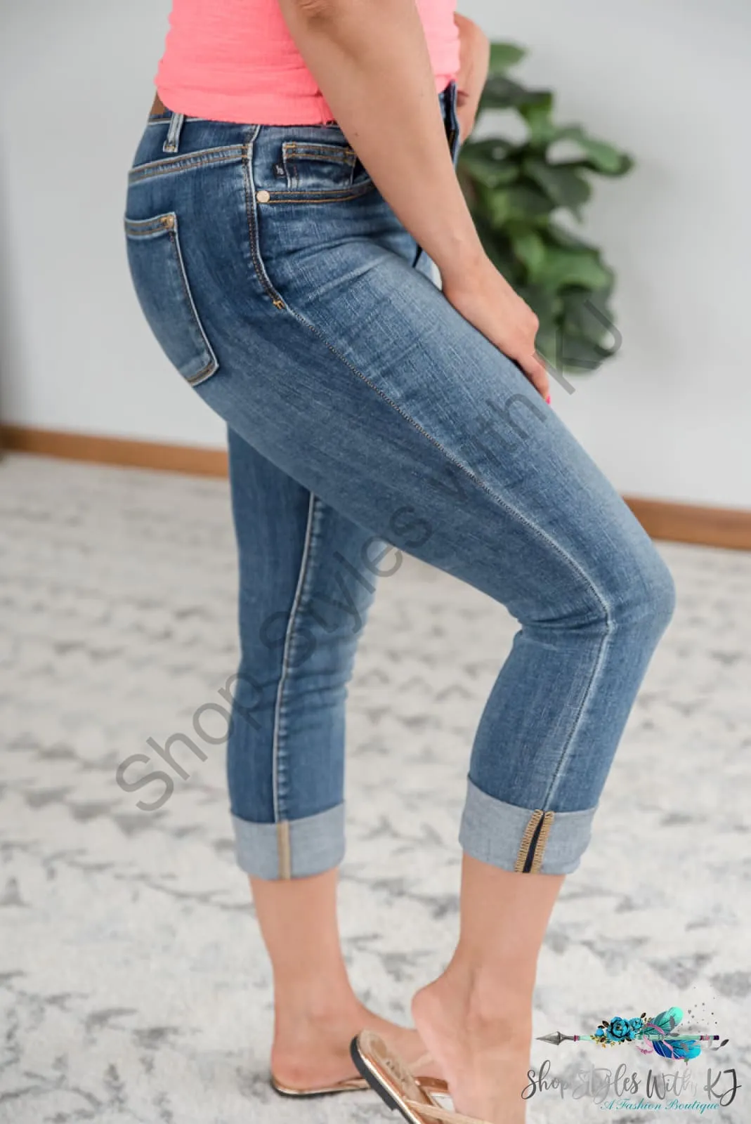 Make a Move Judy Blue Capris