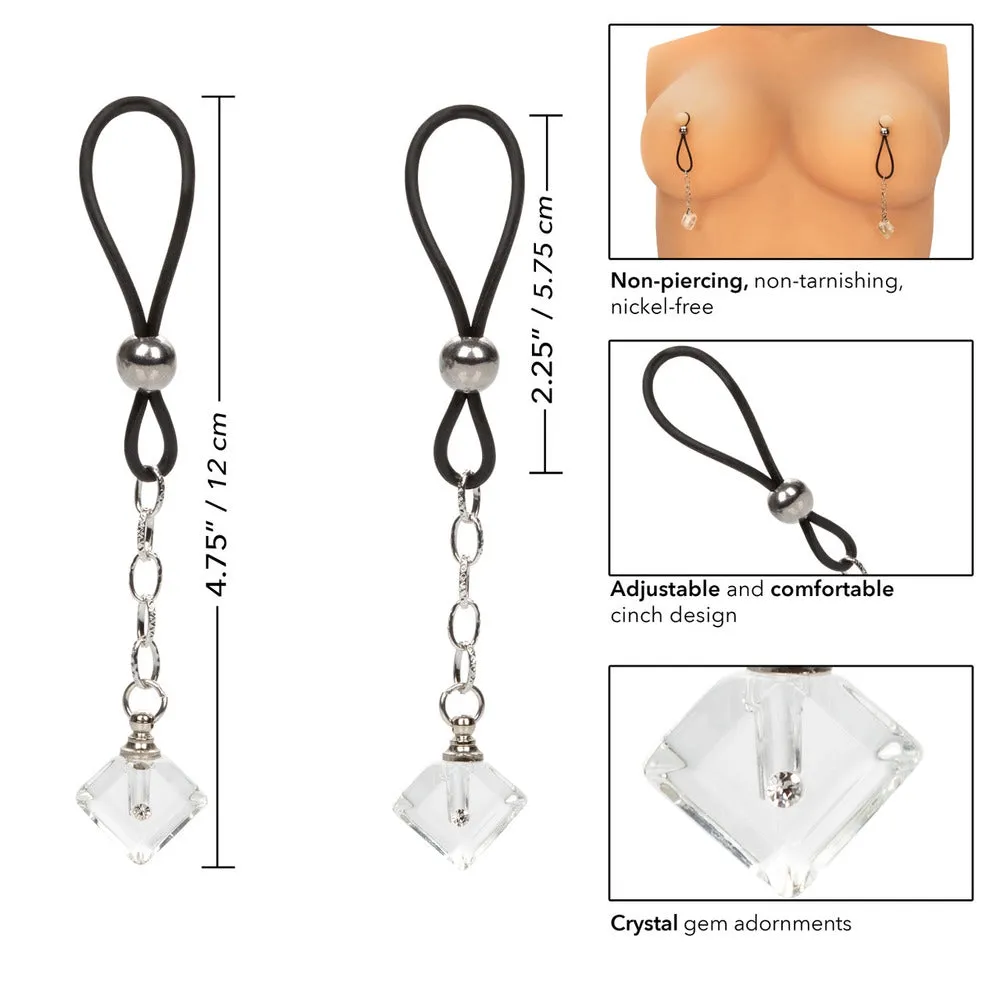 Nipple Play Non Piercing Nipple Jewellery Crystal Gem