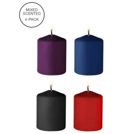 Ouch Mixed Scented Tease Candles 4 Pack