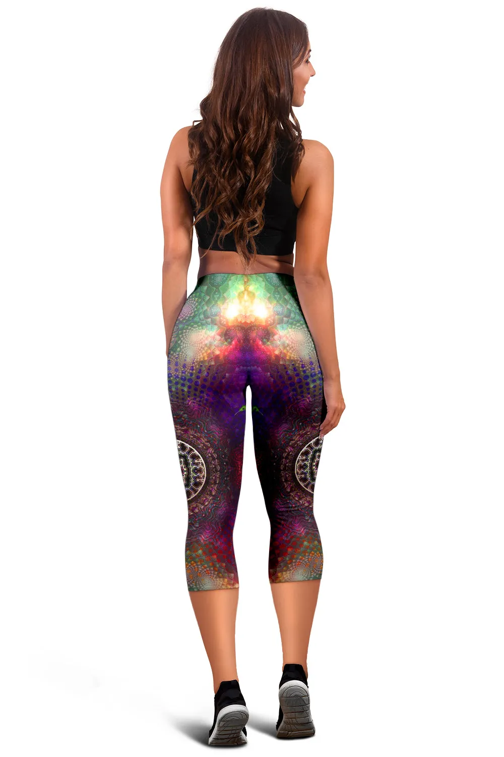 PACHAMAMA || Womens Capris || by Cosmic Shiva