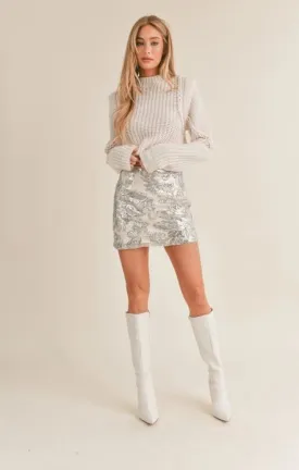 Sage The Label - Aura Sequin Mini Skirt