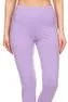 Yoga Waist 3" Solid Color Capris ONE SIZE