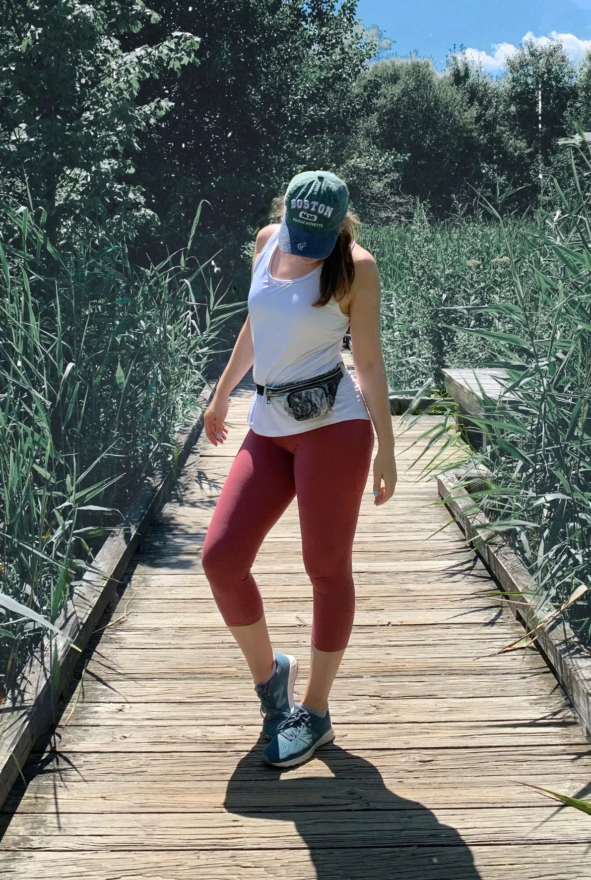 Yoga Waist 3" Solid Color Capris ONE SIZE